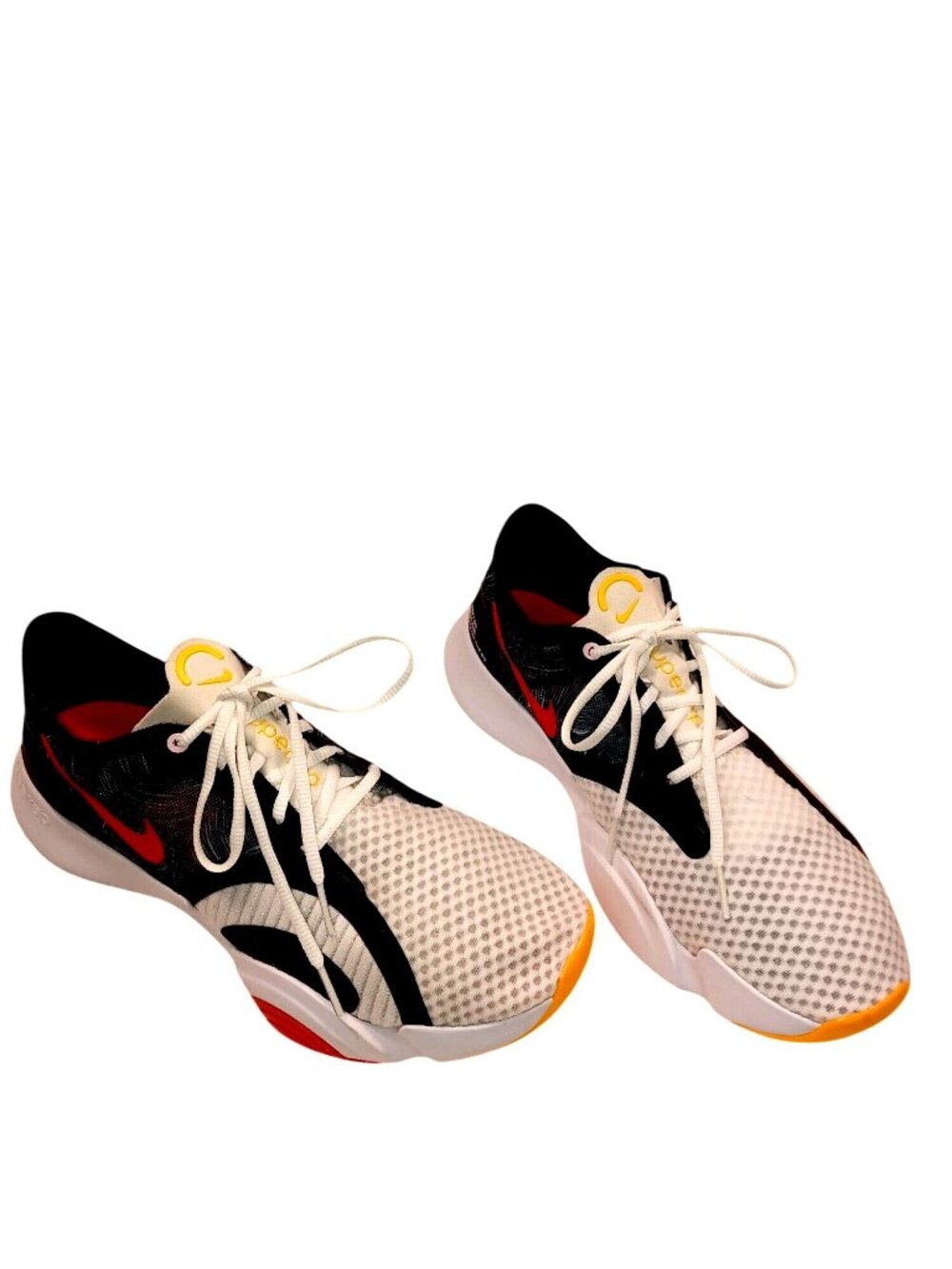 Sneakers Athletic White Mesh Lightweight Training Running Shoes Nike Women 10.5